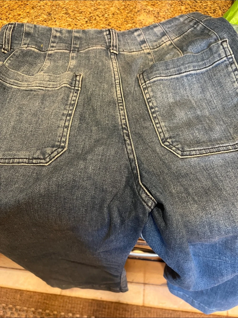Anthropologie ladies Relaxed Blue Denim Jeans ladies 28 - Picture 4 of 4